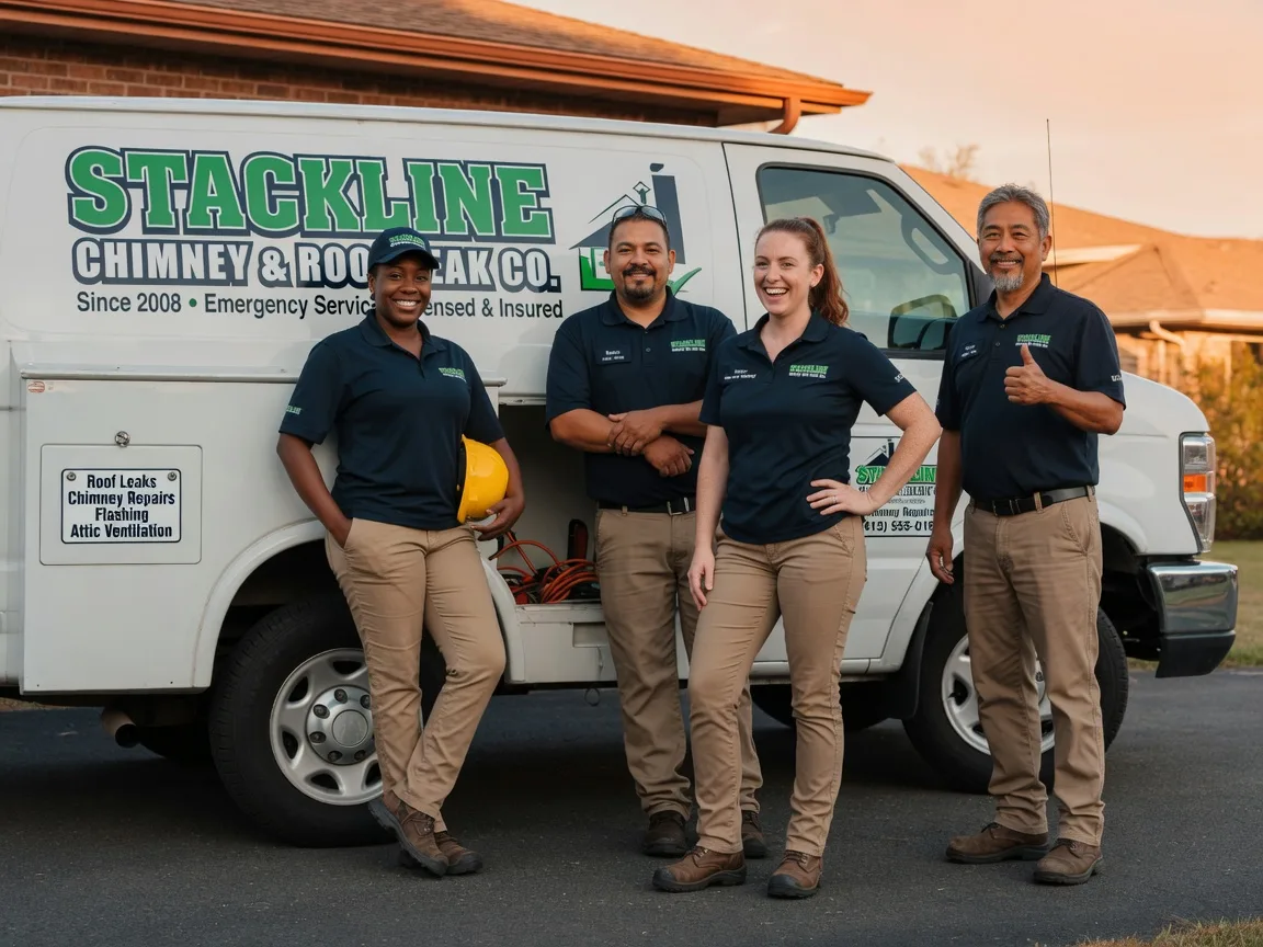 Chimney flashing repair company in Readyville, TN